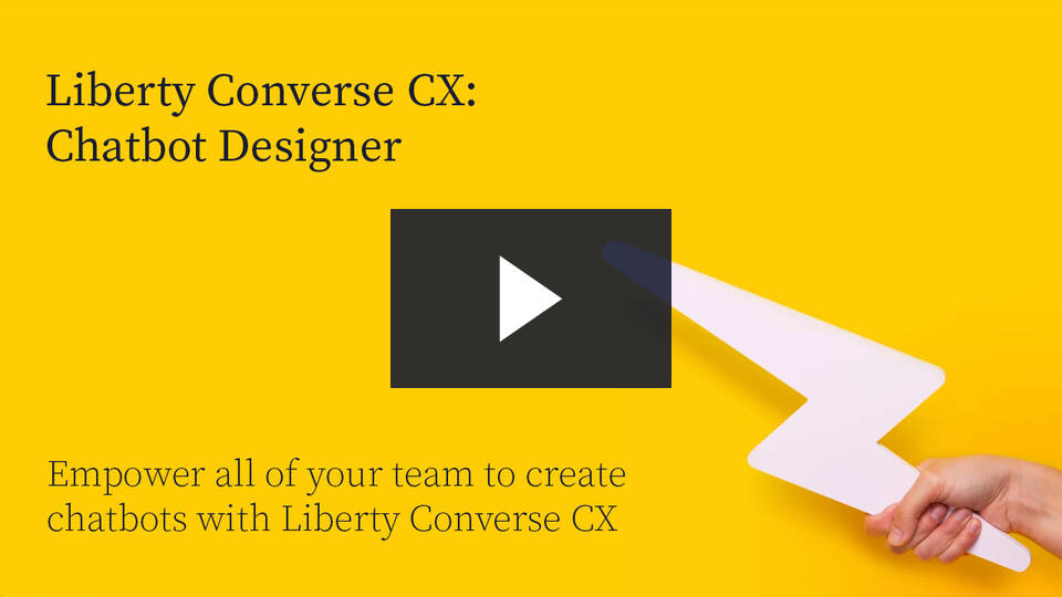 Liberty Converse CX Chatbox Designer
